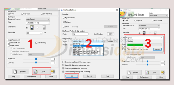  Cara  Scan Dokumen dengan  Printer  INDO SOLUTION